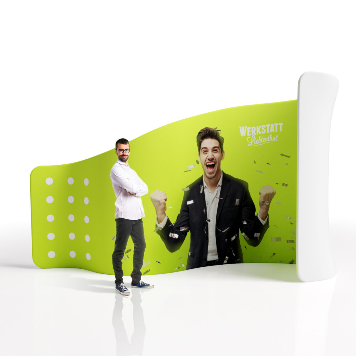 Pressewand Twist