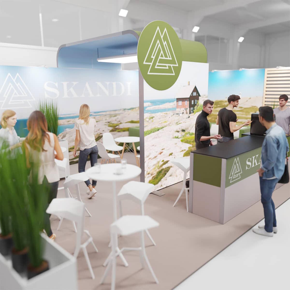 Messestand Medium_Skandi_8x5_CloseUp