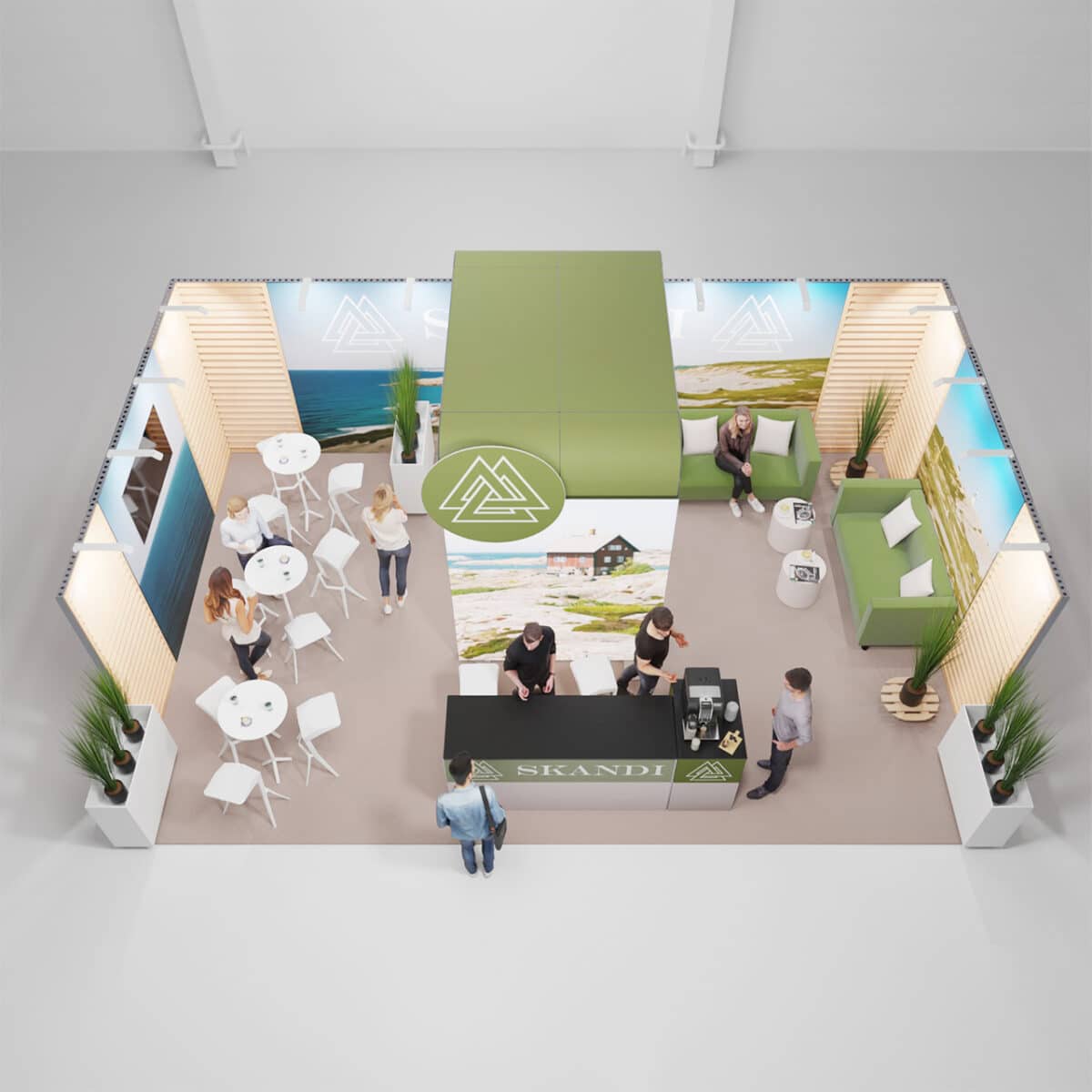 Messestand Medium_Skandi_8x5_Top