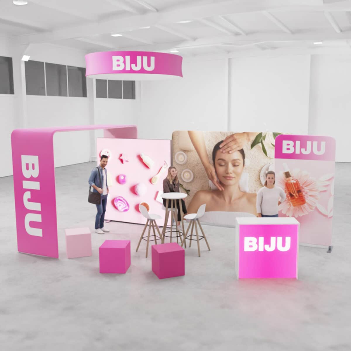 Messestand Mobil ZipUp Care