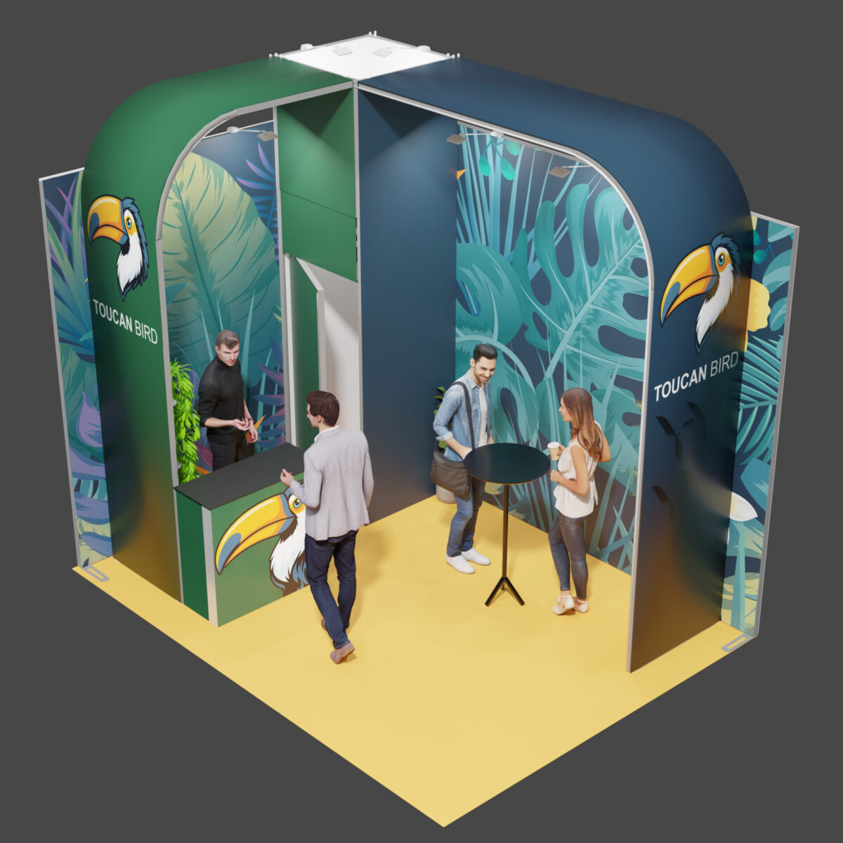 Messestand ExpoModul BOW