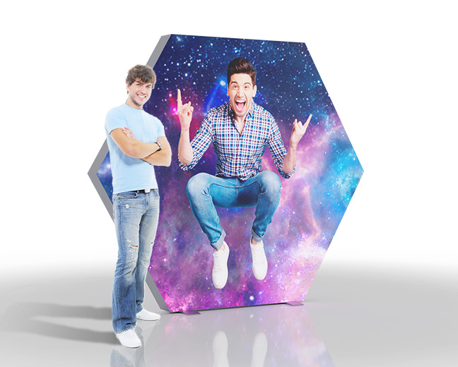 Hexagon LED LIGHTBOX Kategoriebild